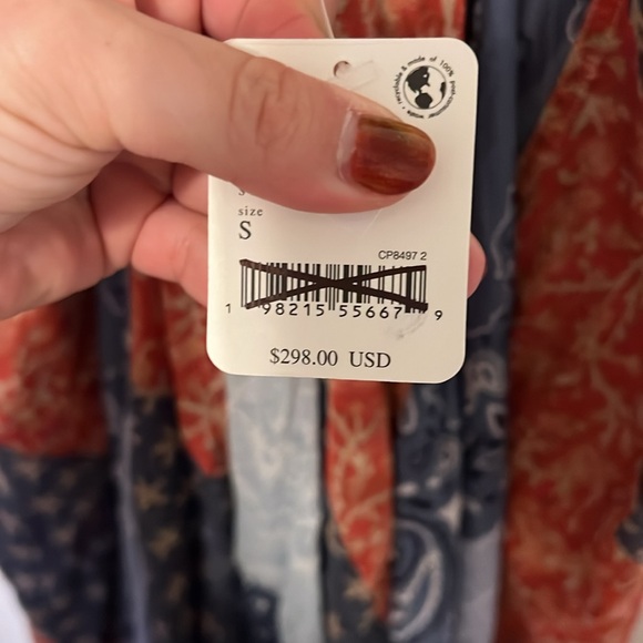 Free people We The Free Heritage Maxi Dress size small nwt - Picture 7 of 7